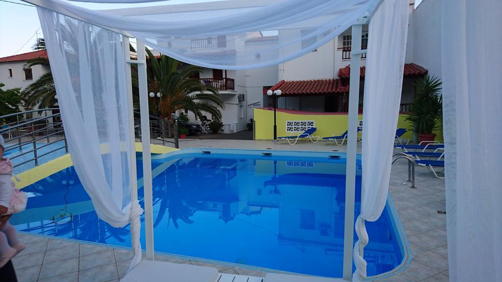 Hotel Mando Marathókampos Exterior foto