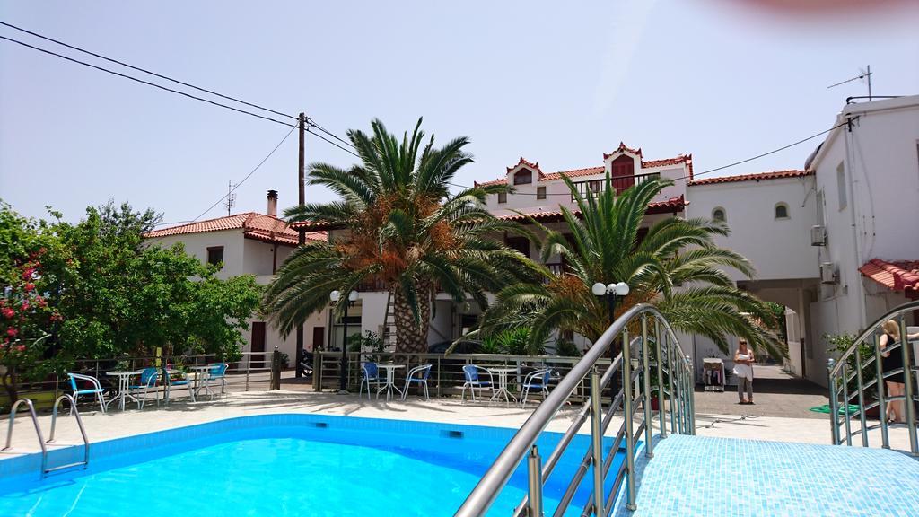Hotel Mando Marathókampos Exterior foto
