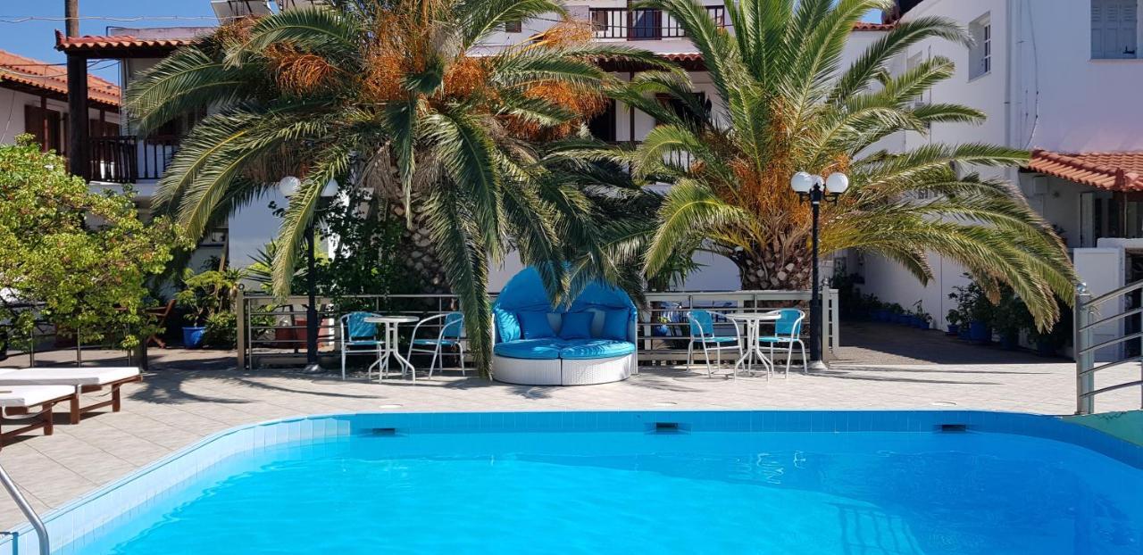 Hotel Mando Marathókampos Exterior foto